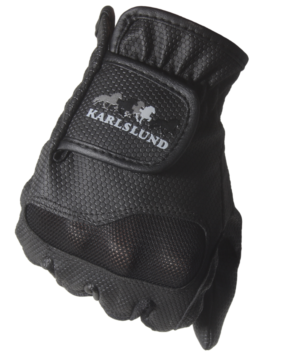 Soft touch riding gloves